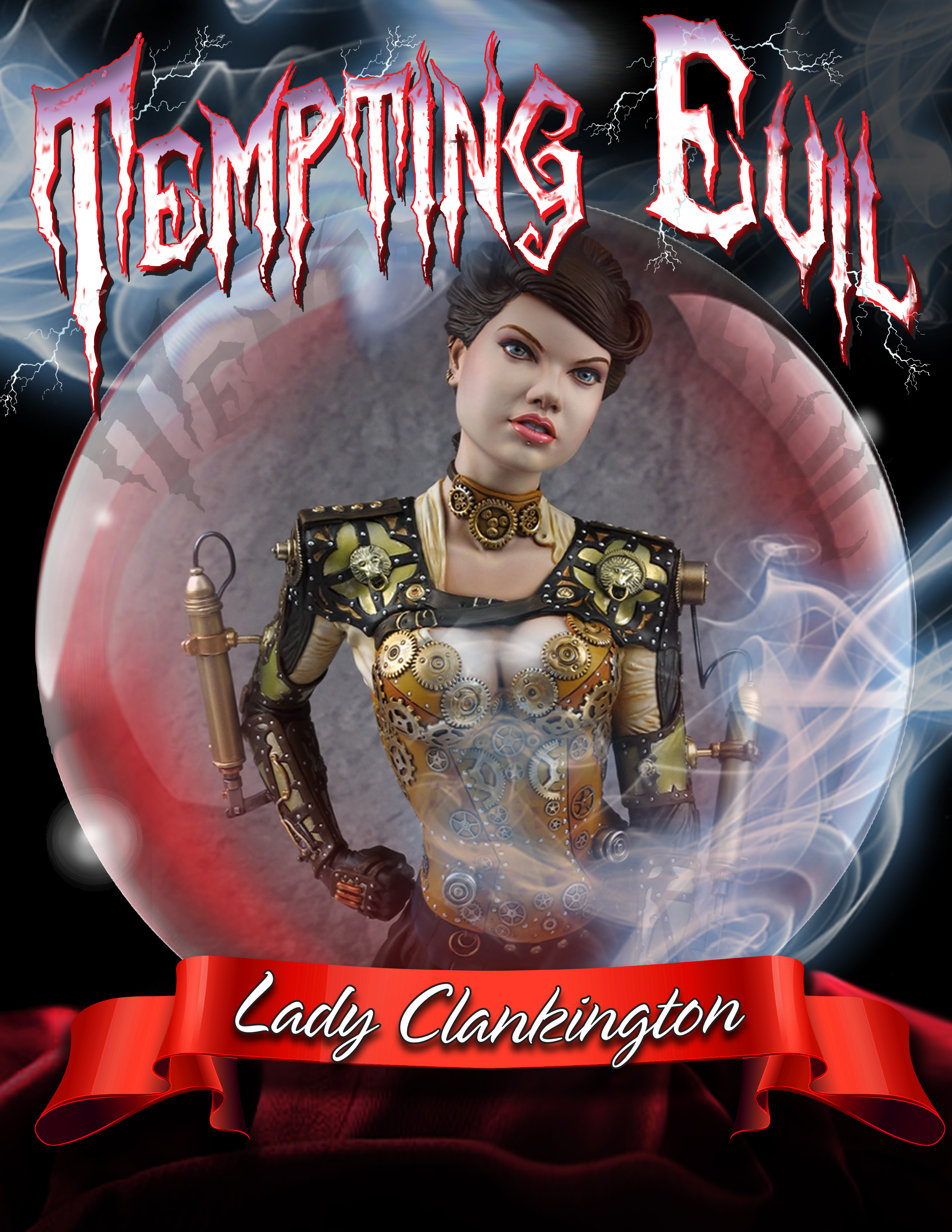 Tempting Evil LADY CLANKINGTON Label Art